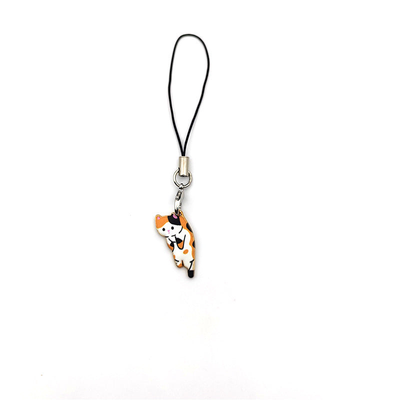 Bricolage doux mignon Kitty pendentif ornements de téléphone portable