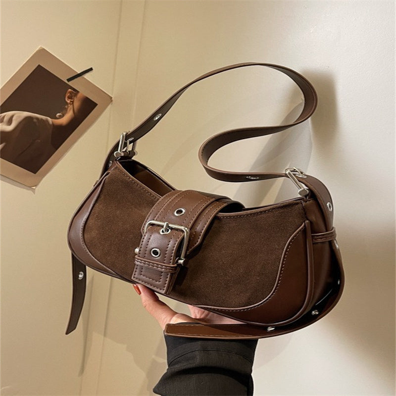 New Women's Autumn Winter Retro All-match Messenger Bag