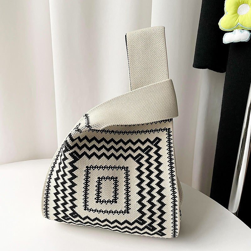 Bolso de hombro tejido todo fósforo de moda de alta calidad con diseño de interés especial