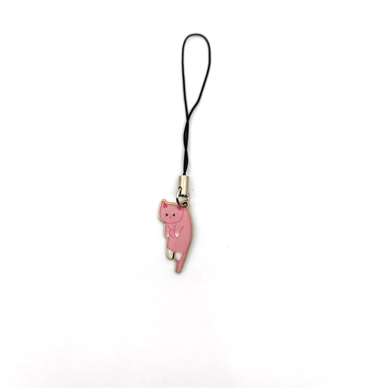 Bricolage doux mignon Kitty pendentif ornements de téléphone portable