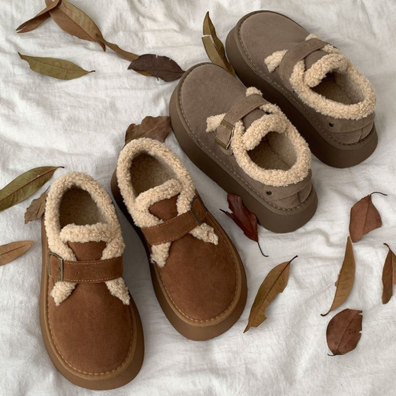 Non-slip Warm Raise The Bottom Snow Boots