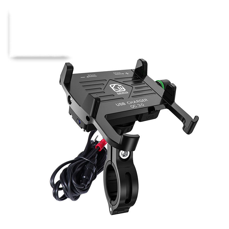 Soporte para teléfono móvil de aleación de aluminio para motocicleta