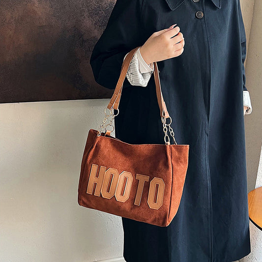 Simple Letter Printing Women's Bag Simple