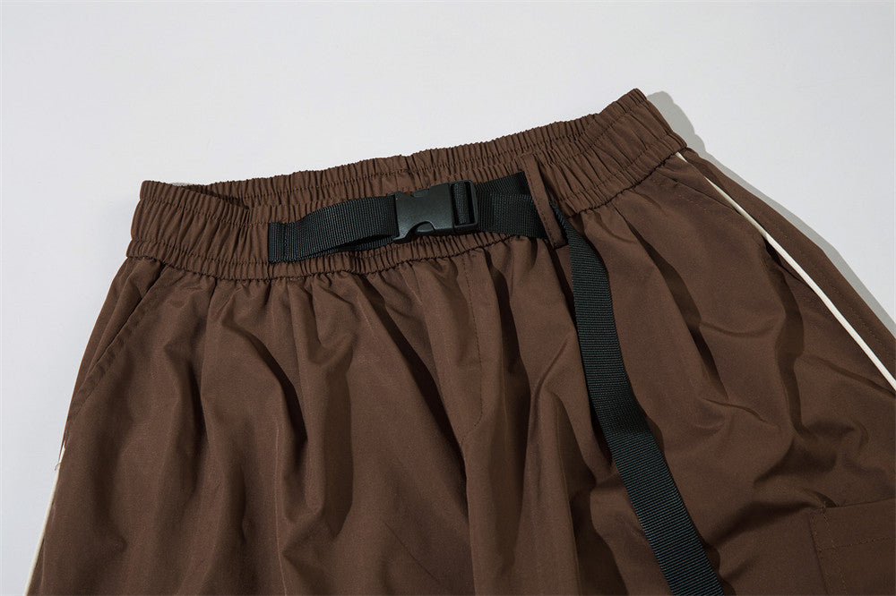 With Belt Functional Sports Quick-drying Workwear Pants