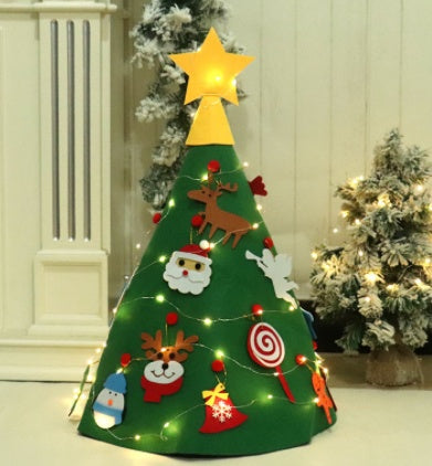 Tissu en feutre pour décorer le sapin de Noël