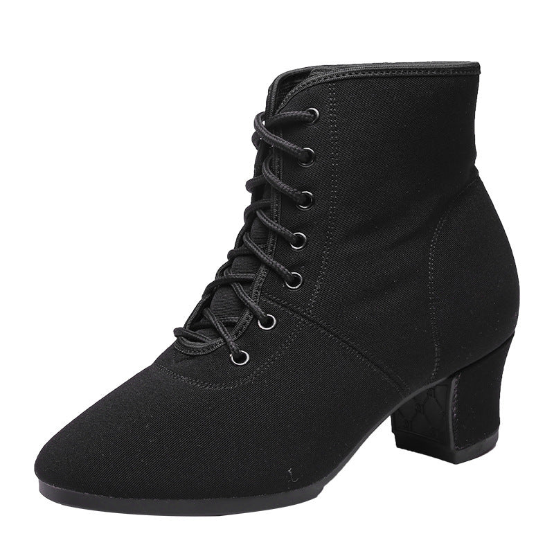 Chaussures et bottes de danse pour femmes, pratique de la danse carrée en plein air
