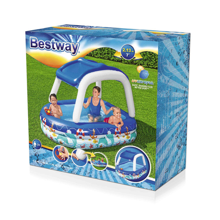 Type de bateau Piscine pare-soleil Pataugeoire pour enfants Piscine