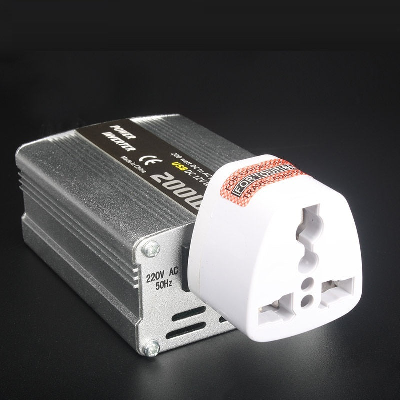 200W Car Inverter With USB 12V To 110220V Car Power Adapter Car Charger