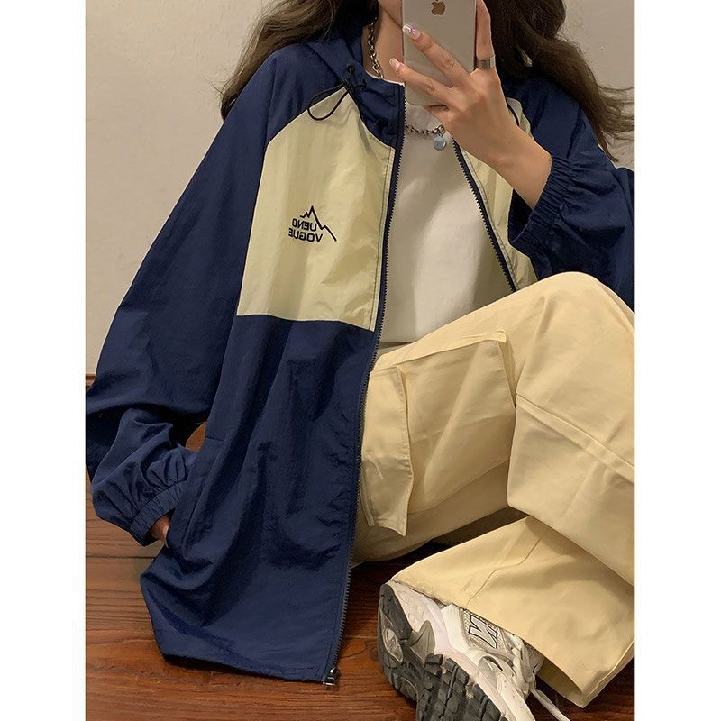 Ropa de protección solar estilo americano para mujer verano