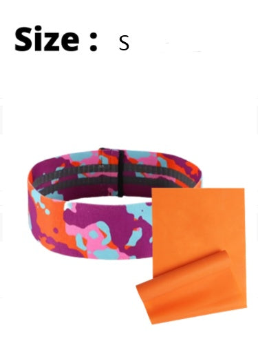 Bande de résistance de couleur camouflage de yoga antidérapante