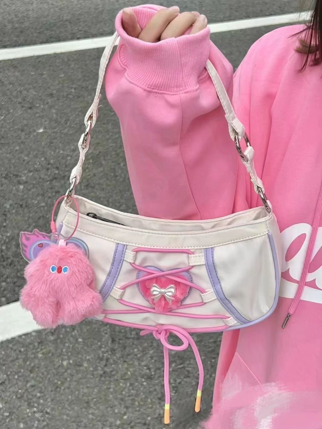 Coréen Ins Niche jeunesse Mori Style une épaule petite mode