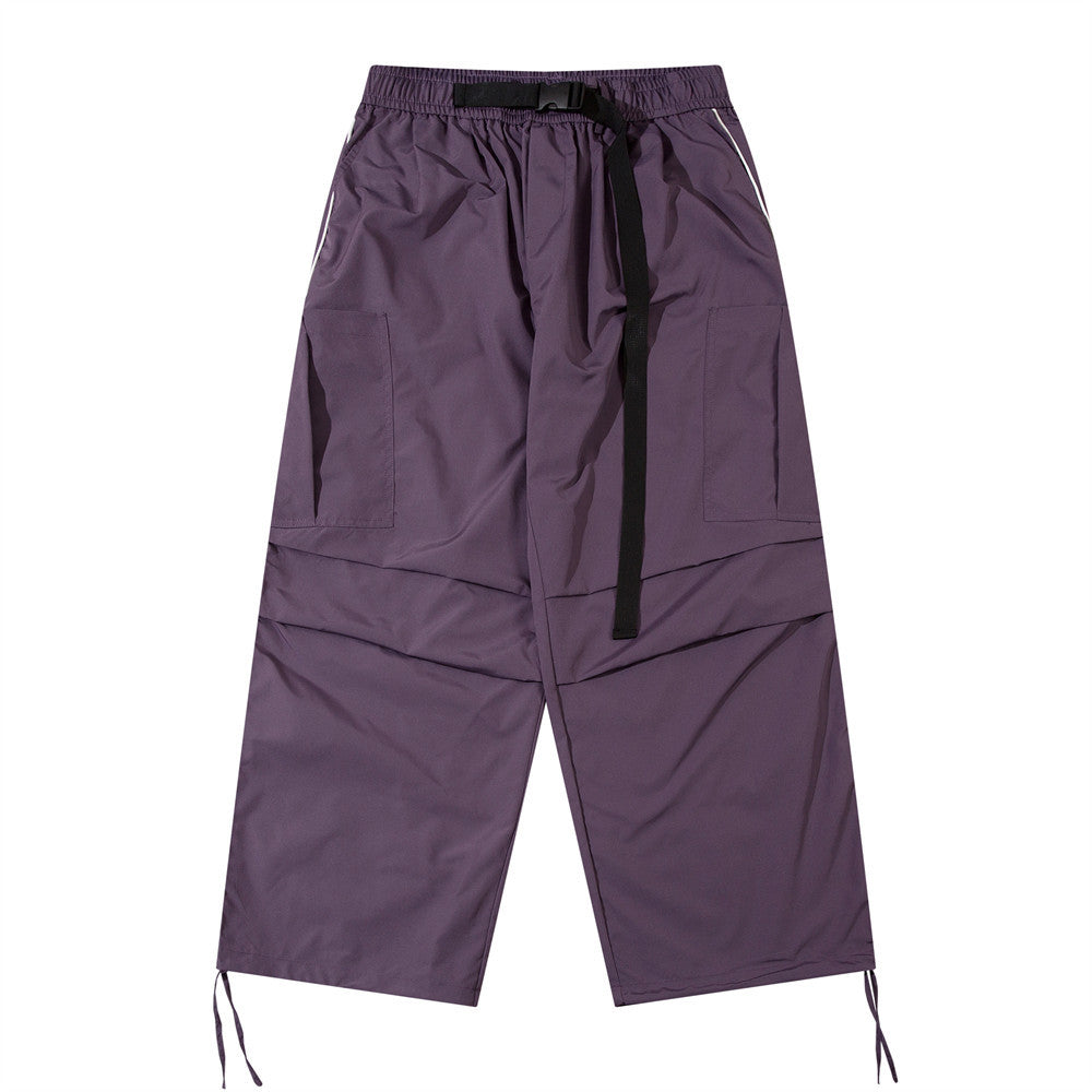With Belt Functional Sports Quick-drying Workwear Pants