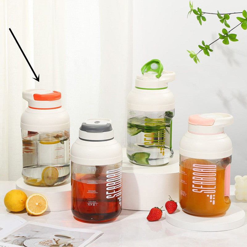Exprimidor de frutas pequeño, portátil, eléctrico, de gran capacidad, con taza de jugo