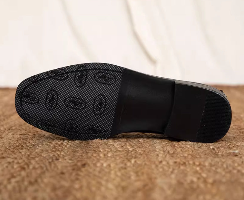 Chaussures décontractées à petit bout carré