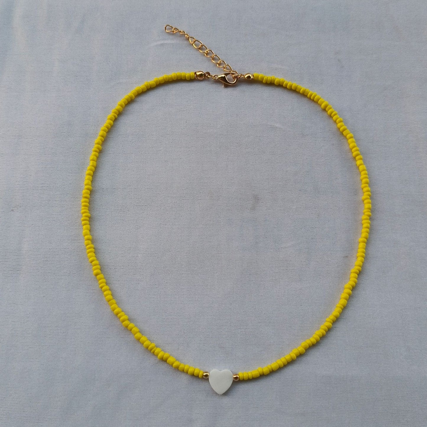 Popular Heart Shell Bead Necklace For Women