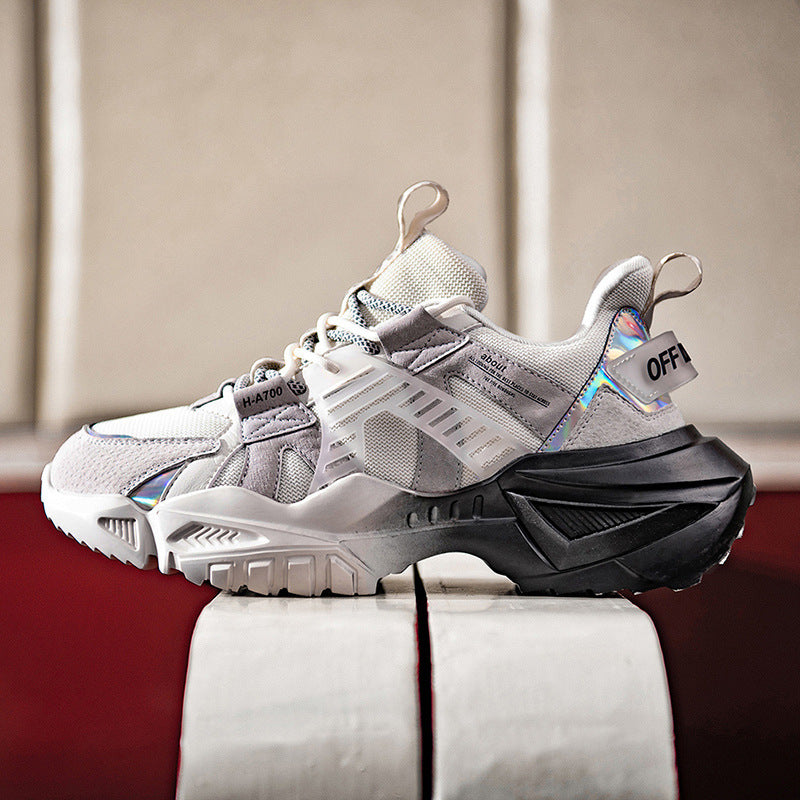 Chaussures de papa décontractées, baskets de célébrités nettes