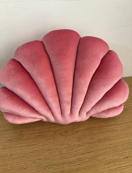Almohada de concha de simulación, cojín, almohada para siesta de muñeca