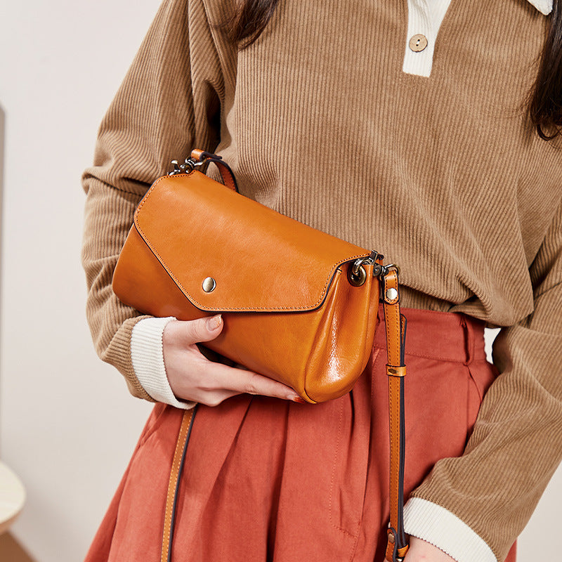 Cuir de vachette première couche de haute qualité avec plus que des compartiments de sac faits à la main