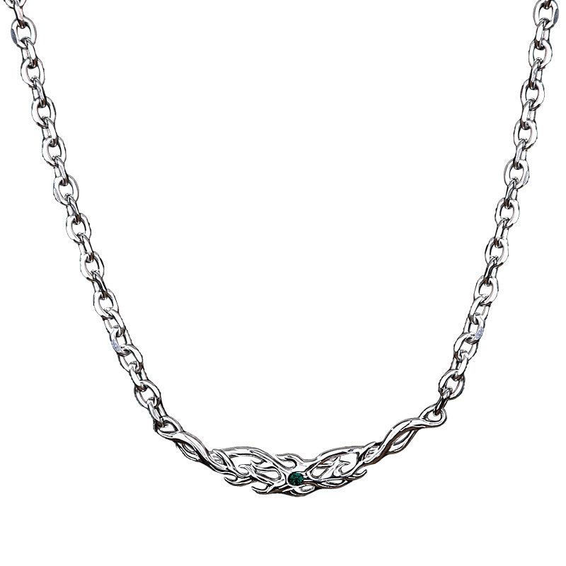 Pendentif d'accessoires de gemme en acier titane de conception d'intérêt spécial