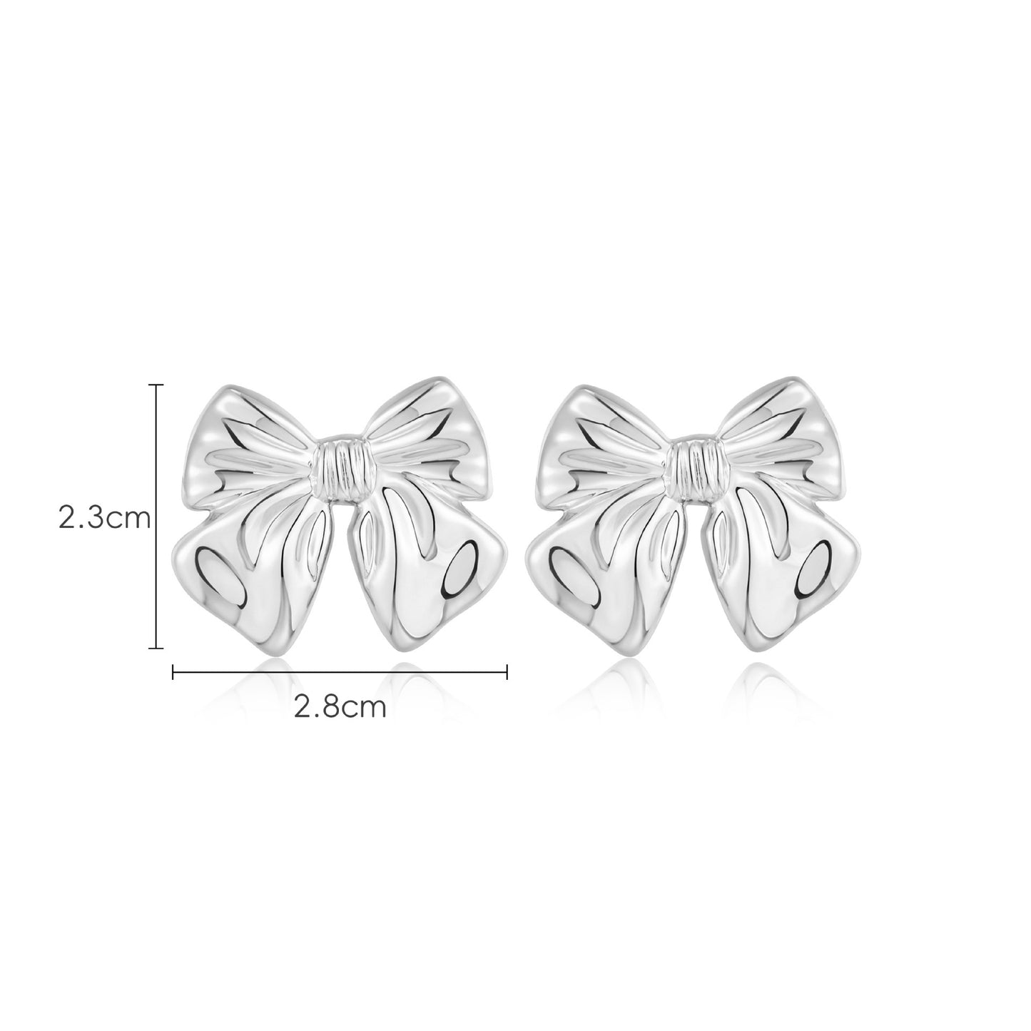 Cuivre chaud 18K de boucles d'oreilles d'arc de style européen et américain