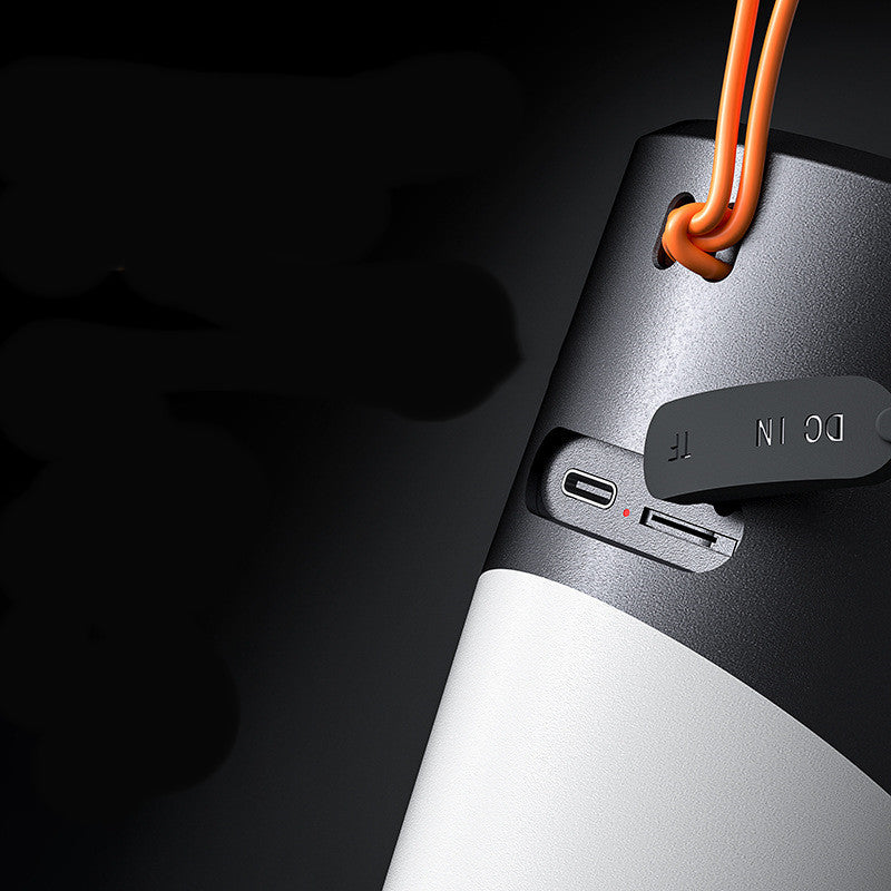 Altavoz Bluetooth inalámbrico portátil al aire libre con luces RGB