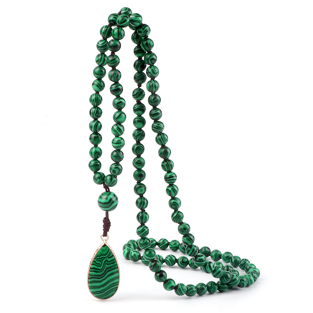 Creative Fashion Multi-circle Layer 108 Pieces Bead String Jewelry Necklace Bracelet