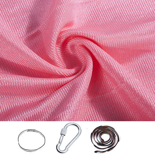 Hamaca columpio interior y exterior de algodón para niños, para acurrucarse hasta terapia sensorial infantil, paquete elástico suave, asiento estable