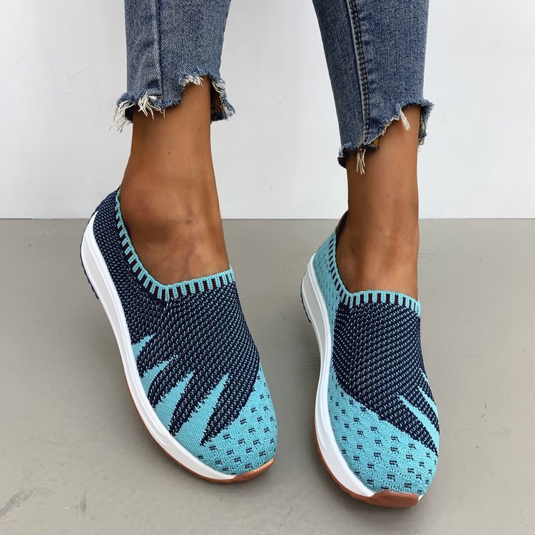 Chaussures respirantes Flyknit Baskets compensées