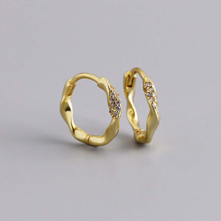 Boucles d'oreilles tendance personnalisées européennes et américaines