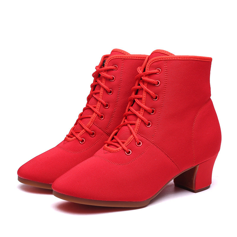 Chaussures et bottes de danse pour femmes, pratique de la danse carrée en plein air