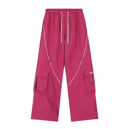 Men's American Niche Loose Casual Drawstring Ankle-tied Sweatpants