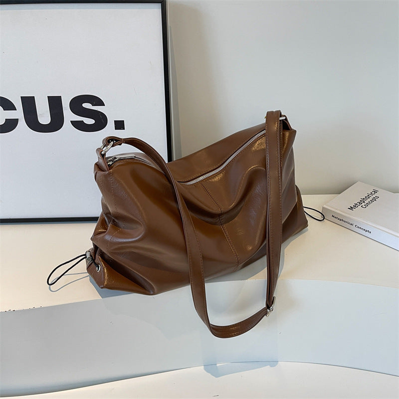 Nouveau sac messager de banlieue à texture avancée