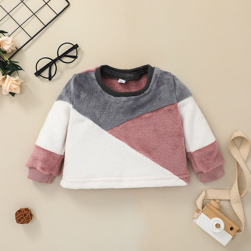 Bébé décontracté bébé pull costume vêtements pull deux pièces costume