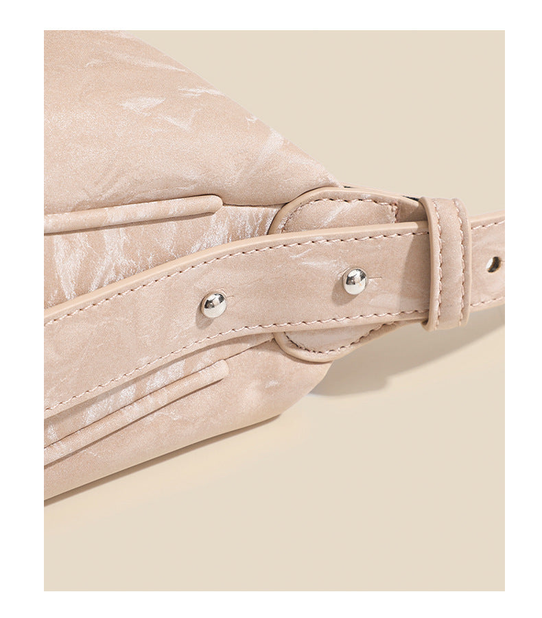Sac sous les bras à texture avancée, conception d'intérêt spécial, vent de sol déchet