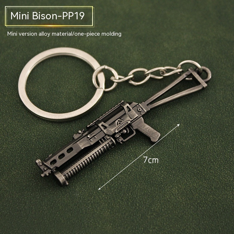 Gun Metal Toys Keychain