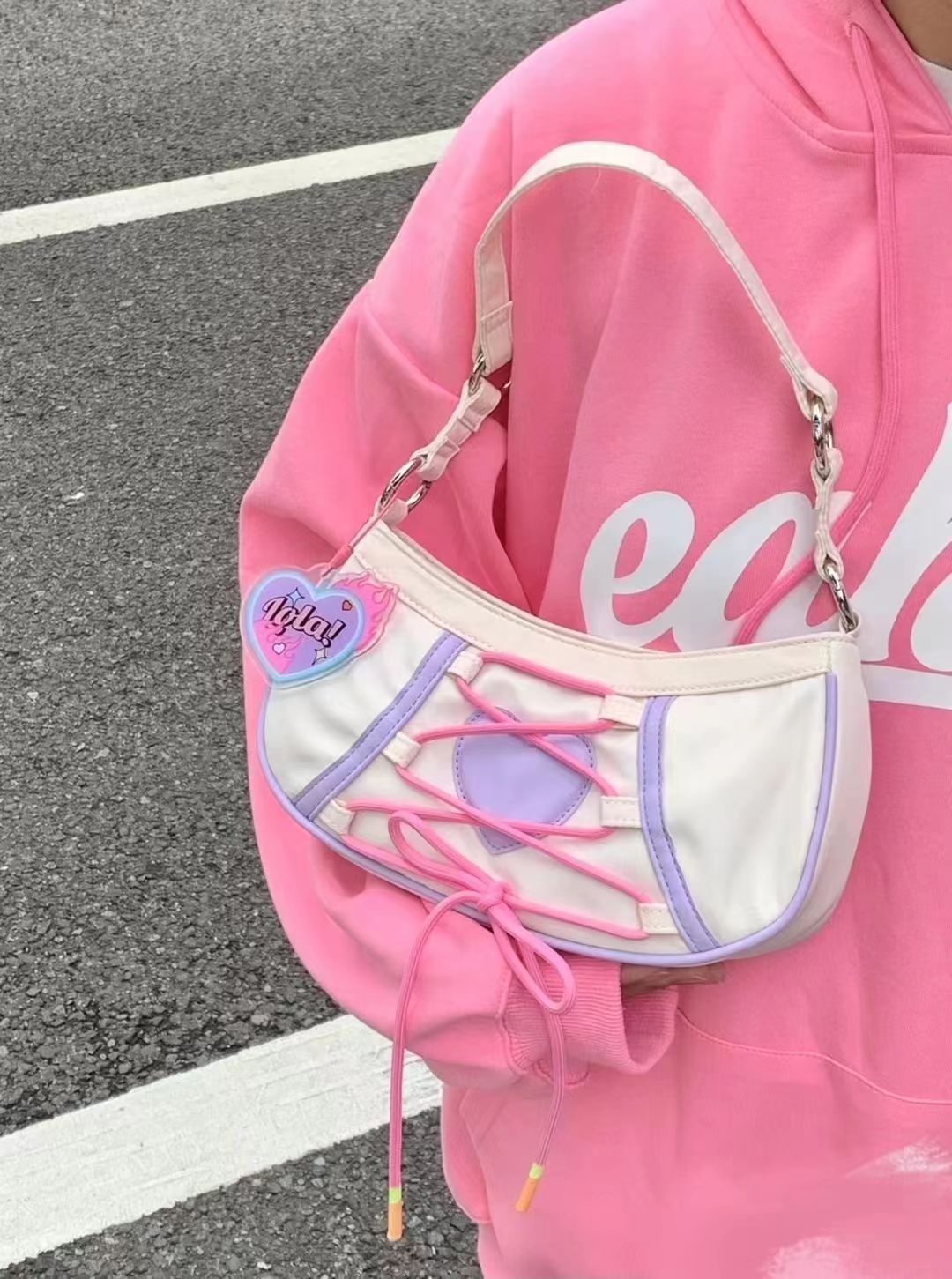 Coréen Ins Niche jeunesse Mori Style une épaule petite mode