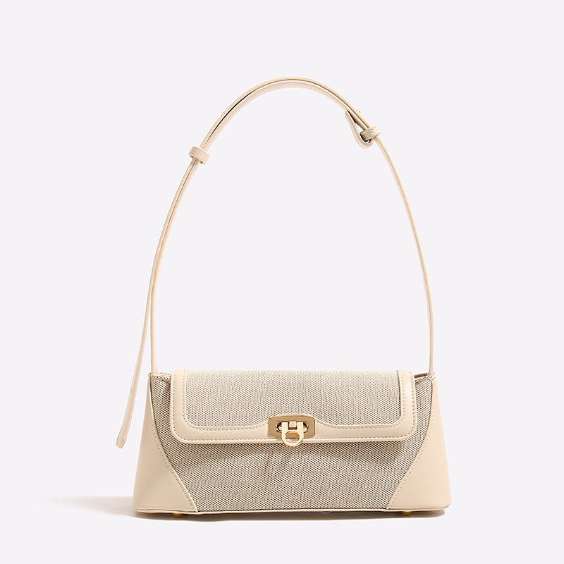 Couleur contrastée nouveau sac à une épaule à la mode pour femmes