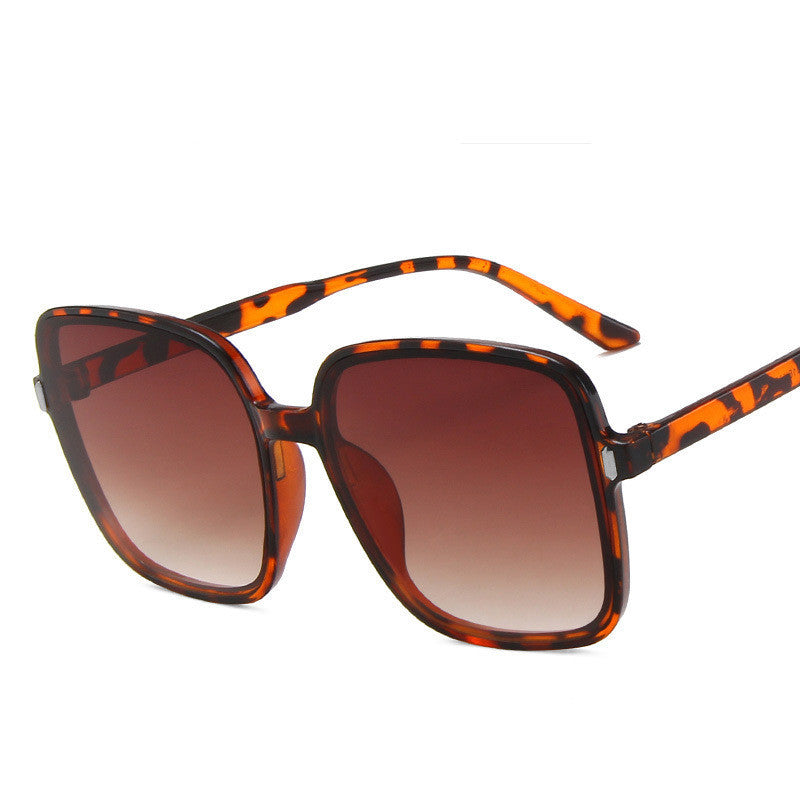 Lunettes de soleil Big Square Lunettes de soleil Rice Nail Lunettes de soleil