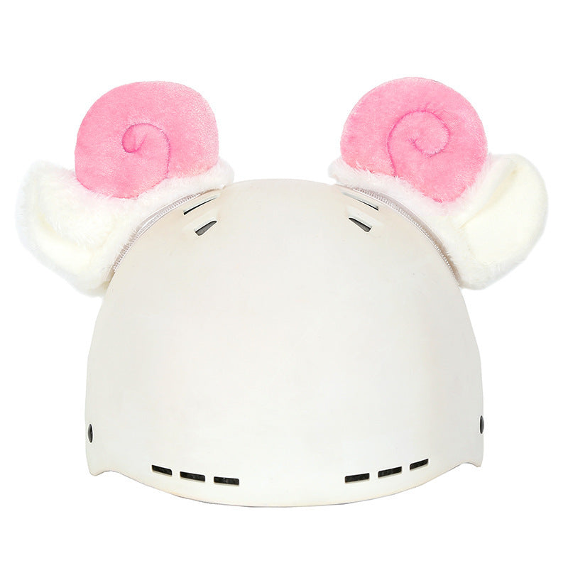 Cute Cartoon Helmet And Hat Cover