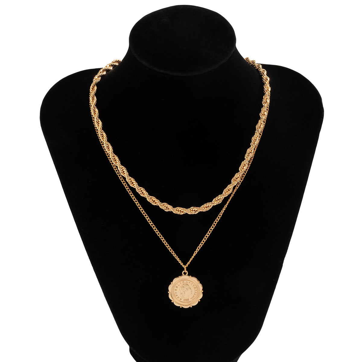 Personality Hemp Flowers Chain Men