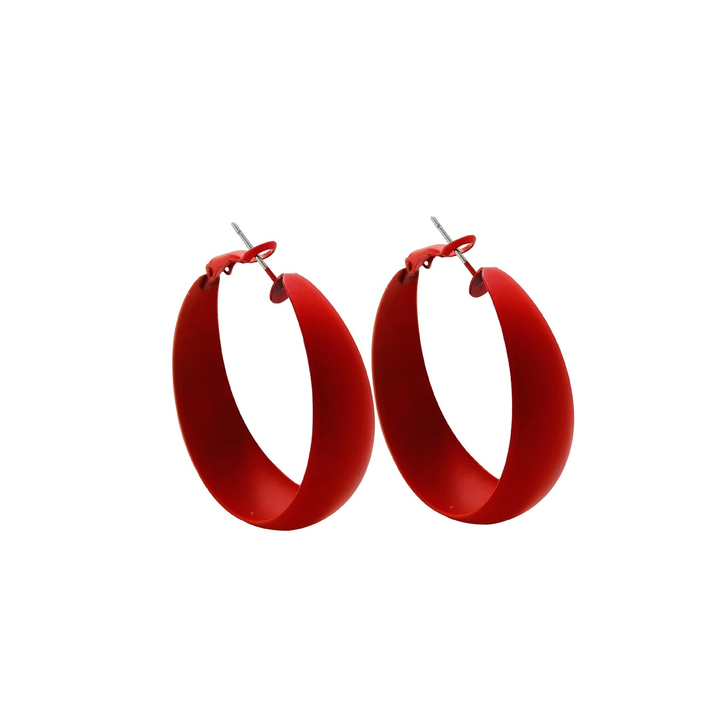 Grand anneau d'oreille couleur bonbon, Style coréen, personnalité de la mode, Grandeur
