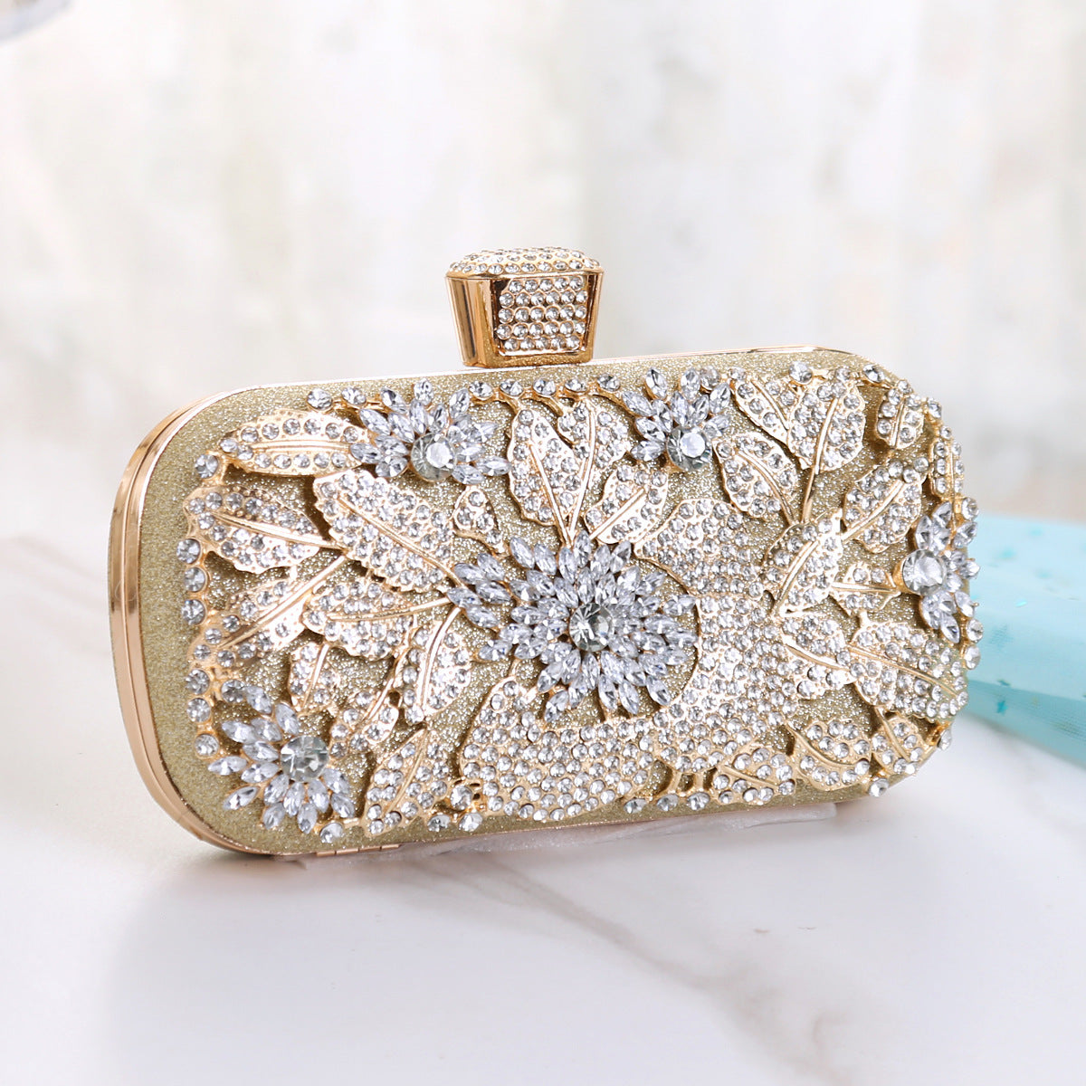 Sac à main pour dames européennes et américaines avec diamants