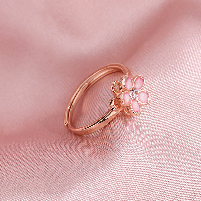 Fashion Personalized Flower Ring For Women