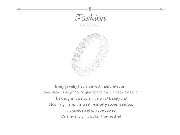 Bague femme en argent S925 Lucky Eye sertie de diamants