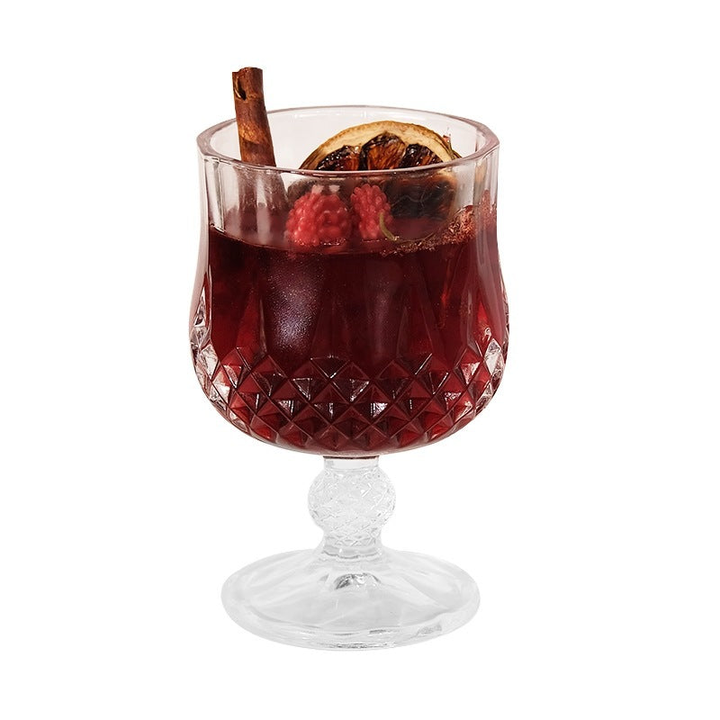 Gobelet à vin, bougie d'aromathérapie, cristal de gelée