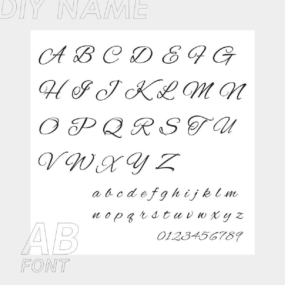 Fashionable Stainless Steel Name Necklace