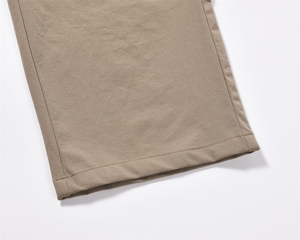 Men Fashion Brands Simple All-match Breathable Comfortable Straight Pants