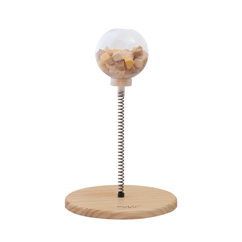 Dispensador de golosinas para gatos Dispensador de golosinas para gatos Juguete Hierba gatera Juguete para gatos Nips para gatos Juguete de primavera Gato Perro pequeño Alimentador lento Dispensador de golosinas Juguetes para mascotas