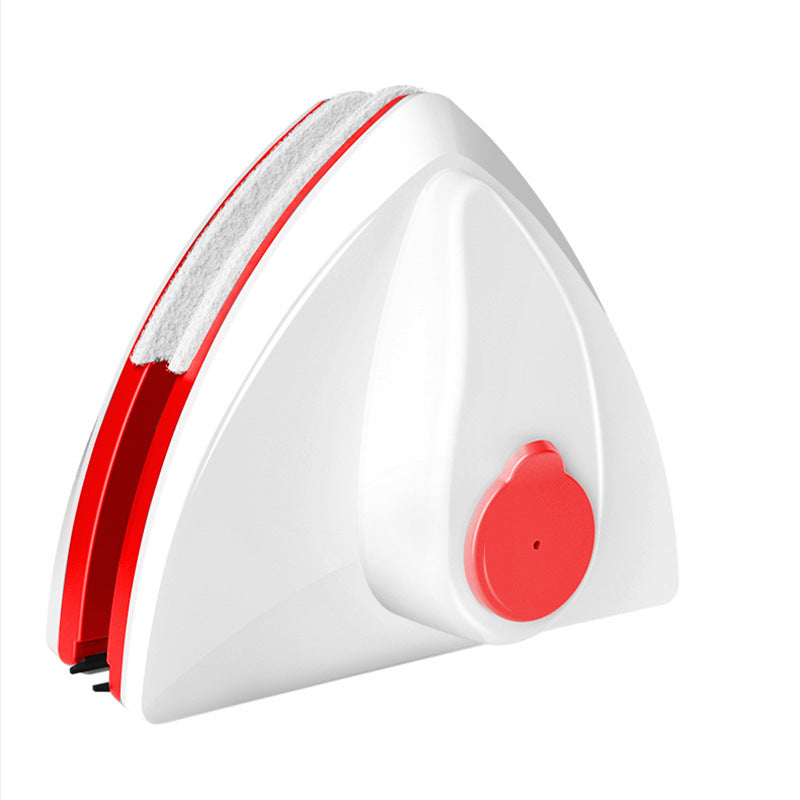 Herramienta de limpieza de ventanas de vidrio magnético, descarga automática de agua, limpiaparabrisas de doble capa, limpiador de ventanas especial para el hogar