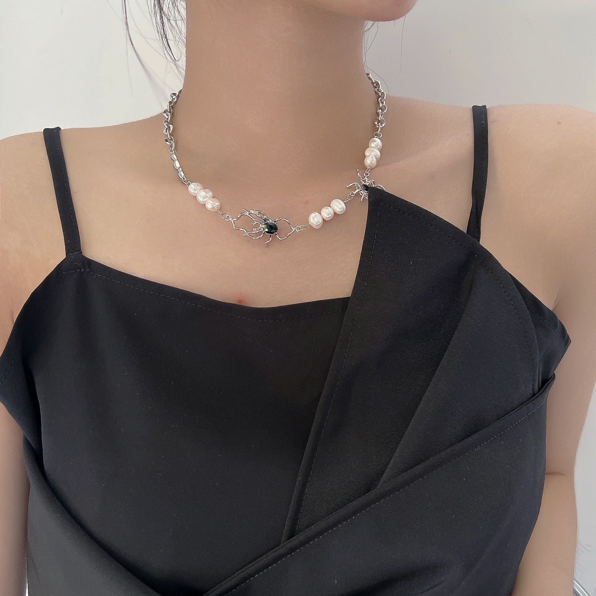 Collier de perles d'araignée liquide de conception d'intérêt particulier